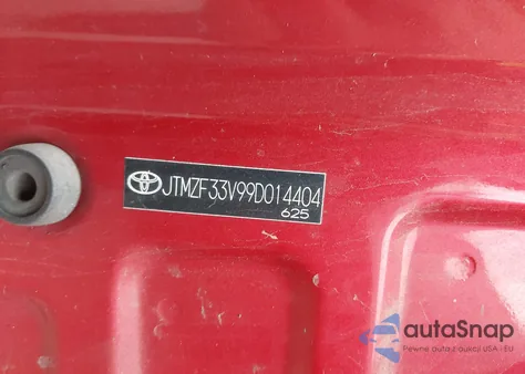 2009 Toyota Rav4 z USA, uszkodzony, nr VIN JTMZF33V99D014404